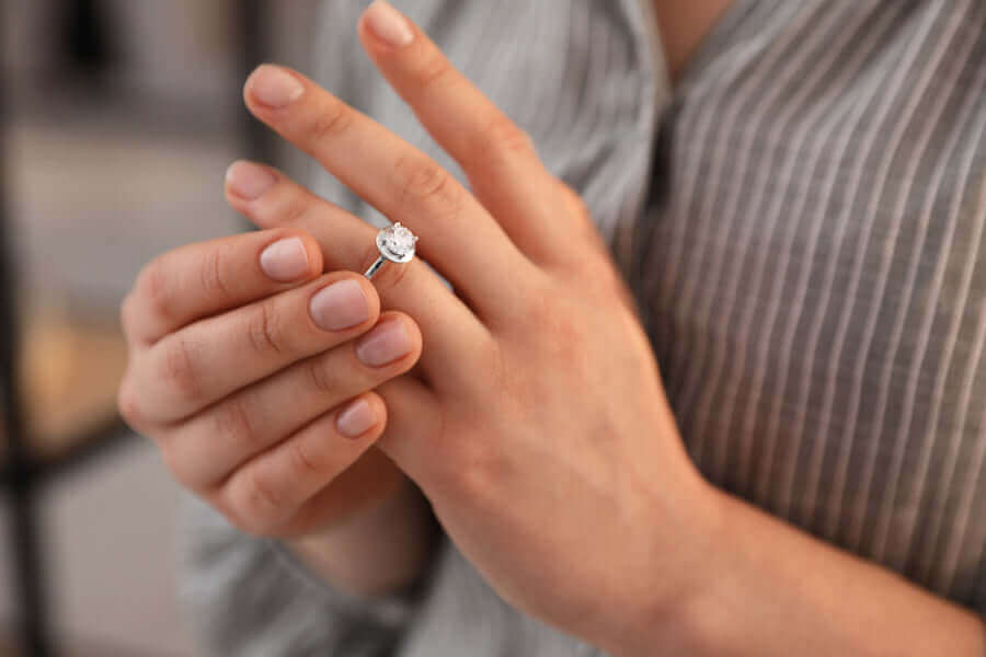 Caring for Moissanite: When Should You Take Off Your Ring?