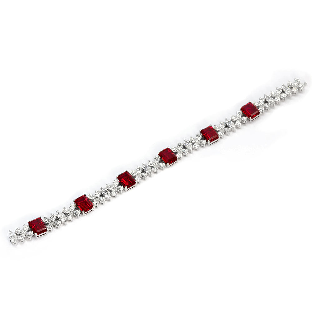 Ruby Bracelet RB-04 | Jewelry Rental