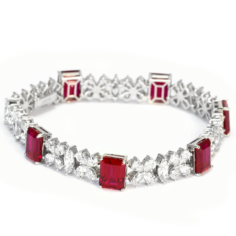 Ruby Bracelet RB-04 | Jewelry Rental