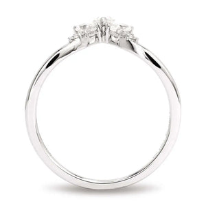 Cedella 18K Gold Wedding Rings - LeCaine Gems