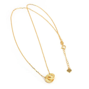 Dual Eternity Necklace in 18K Gold - LeCaine Gems