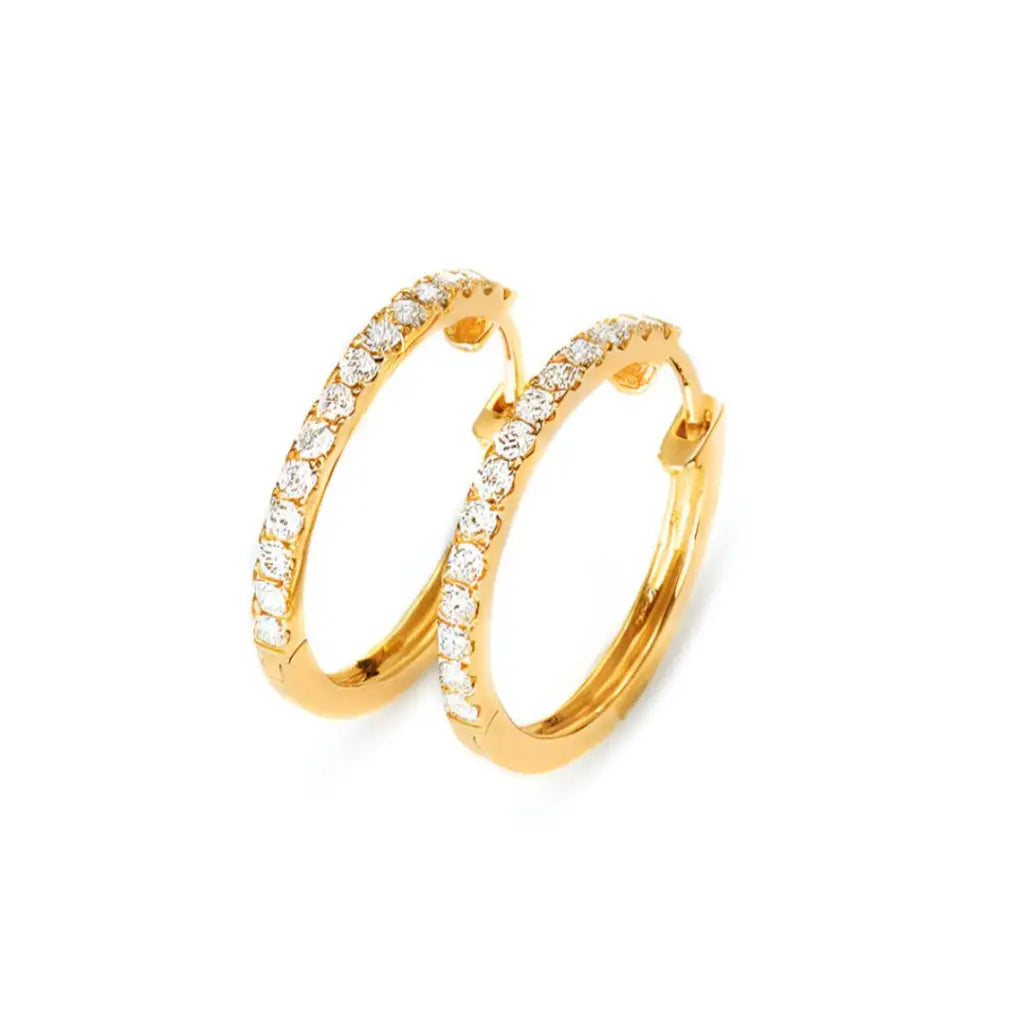 Lilith Lab Grown Diamond 18K Yellow Gold -LeCaine Gems