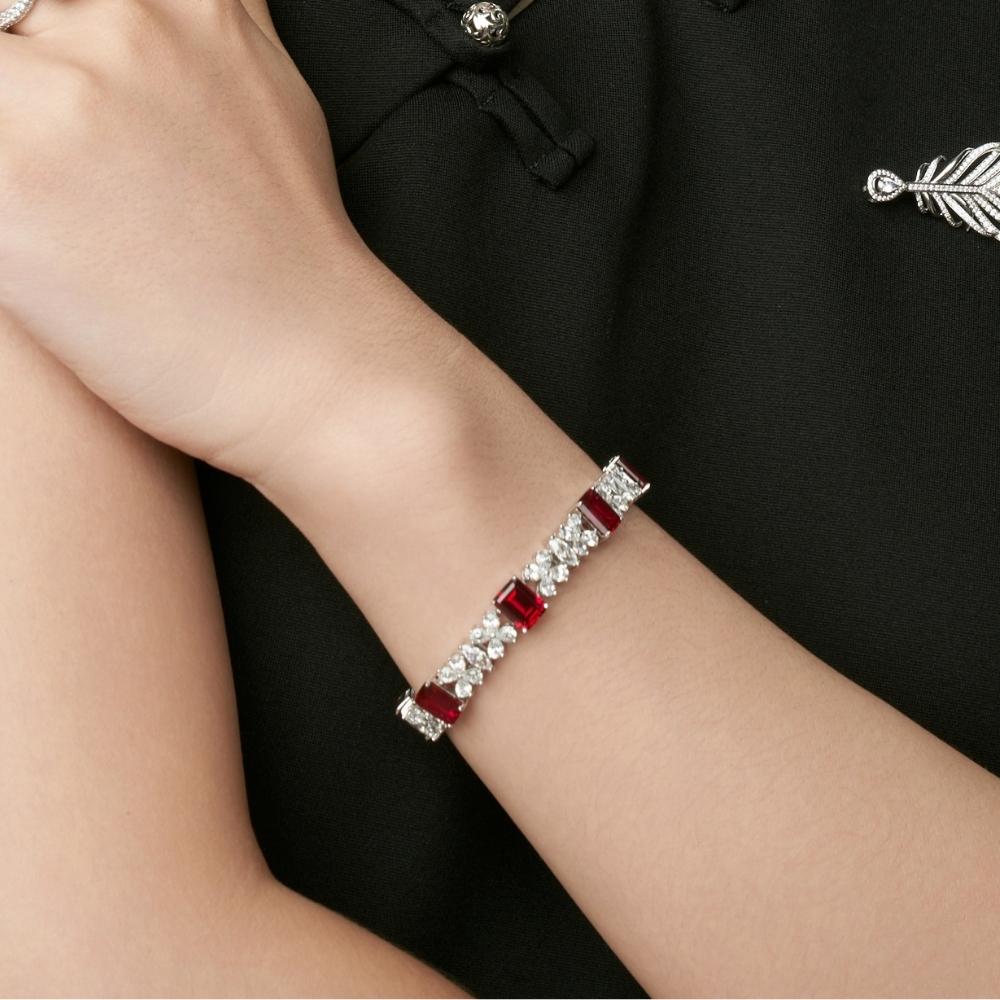 Ruby Bracelet RB-04 | Jewelry Rental