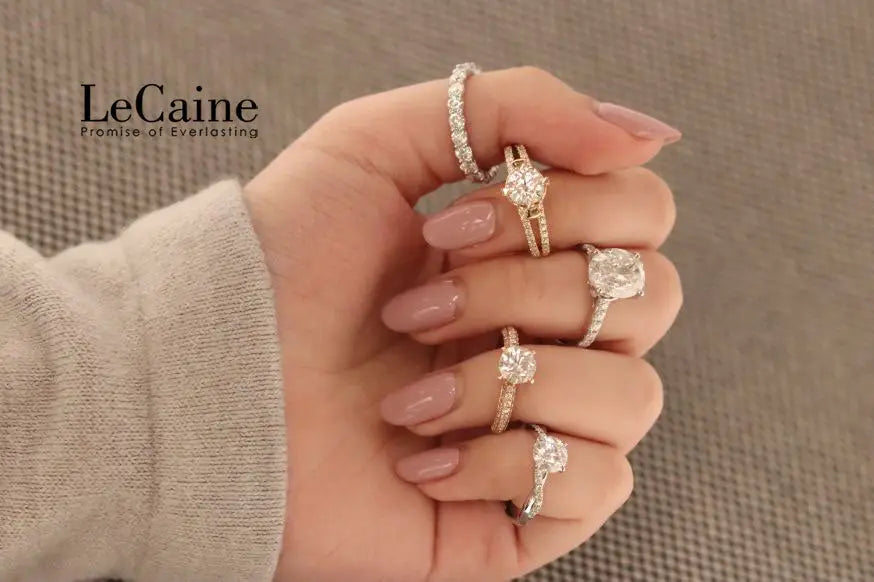 Build Your Ideal Engagement Ring: The Guide to Types Of Moissanite Cuts And Shank Designs | With LeCaine Gems