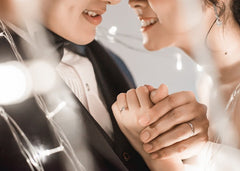 Minimalist Brides: The Beauty of 1-Carat Diamond Rings