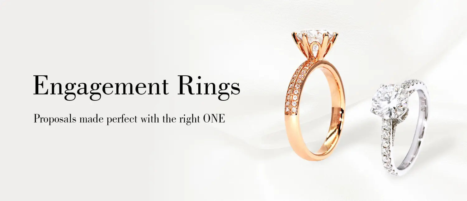 Moissanite Rings - Engagement, Luxury & Classic Rings