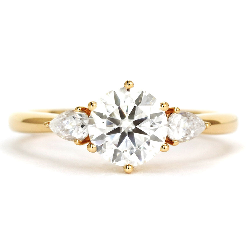 Lab Grown Diamond Charlize Trilogy Ring (Copy)