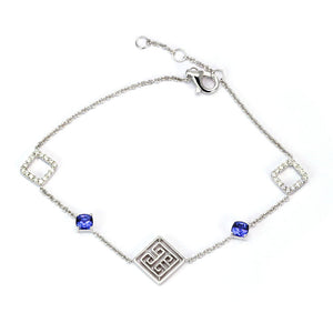 Blue Sapphire Jewelry Set Si Dian Jin | LeCaine Gems