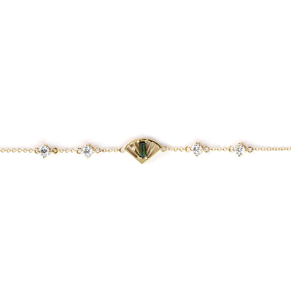 Fan Tourmaline Bracelet | LeCaine Gems