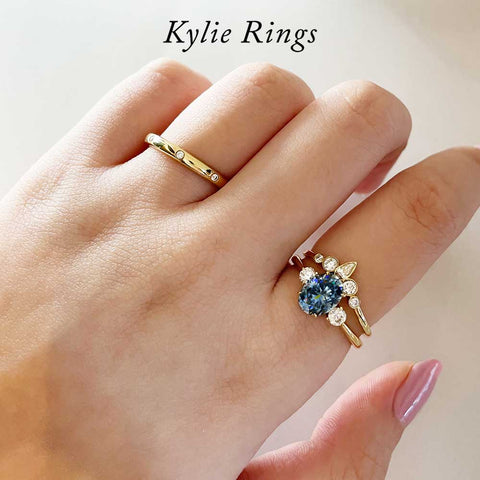 How to Style and Stack with Your Dainty Diamond Rings