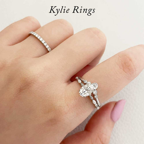 How to Style and Stack with Your Dainty Diamond Rings