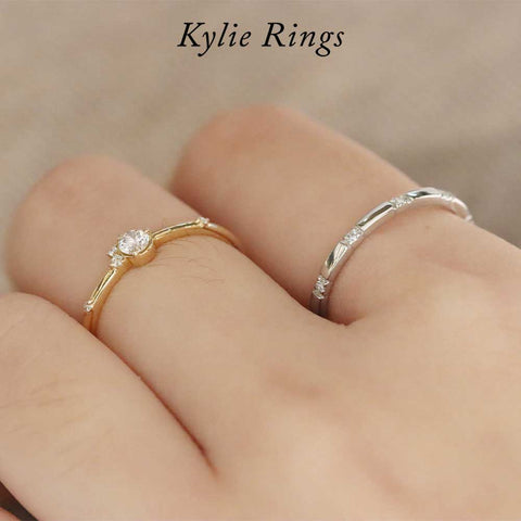 How to Style and Stack with Your Dainty Diamond Rings