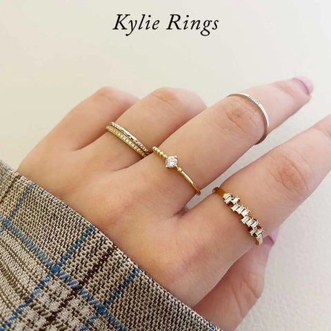 How to Style and Stack with Your Dainty Diamond Rings