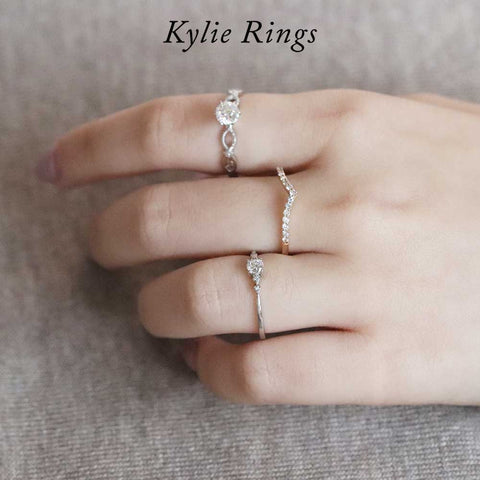 How to Style and Stack with Your Dainty Diamond Rings