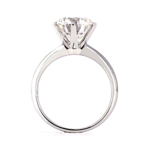 Shirley Classic 6-Prong Moissanite Solitaire Engagement Ring