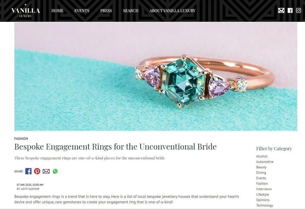 bespoke engagement rings