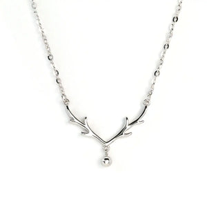 Antler Twilight Necklace in 18K Gold - LeCaine Gems