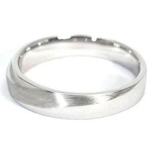 Cedella Wedding Ring in 18K White Gold