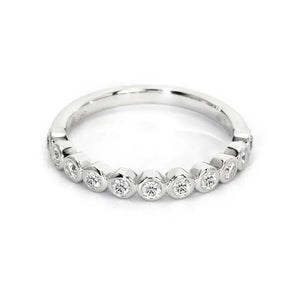 Liana Ring in 18K White Gold with Natural Diamonds