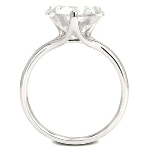 Celine Heart-Shaped Moissanite Solitaire Ring in 18K gold - LeCaine Gems