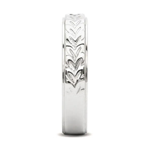 Chloe 18K Gold Wedding Rings - LeCaine Gems