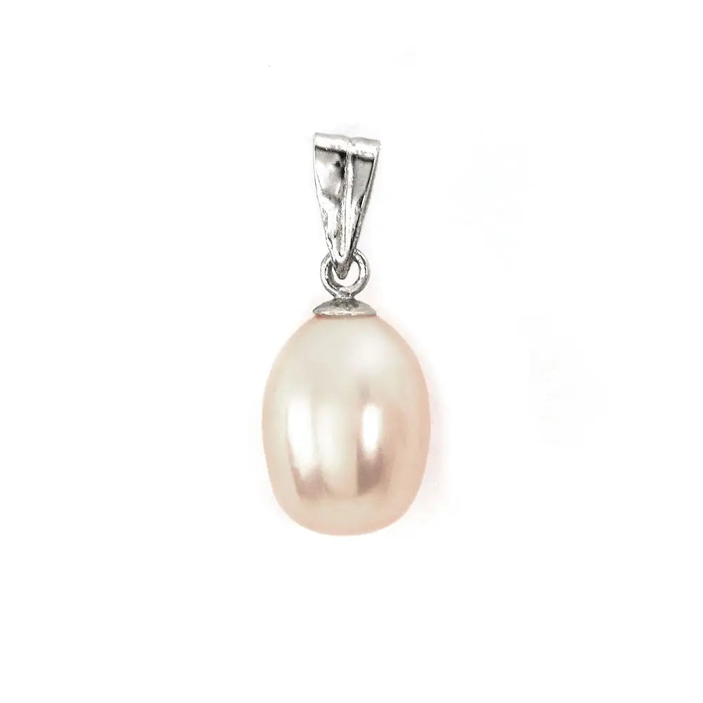 Cream Freshwater Pearl Pendant - Charms & Pendants