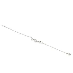 Este Moissanite and Lab Grown Diamond Bracelet in 18K Gold