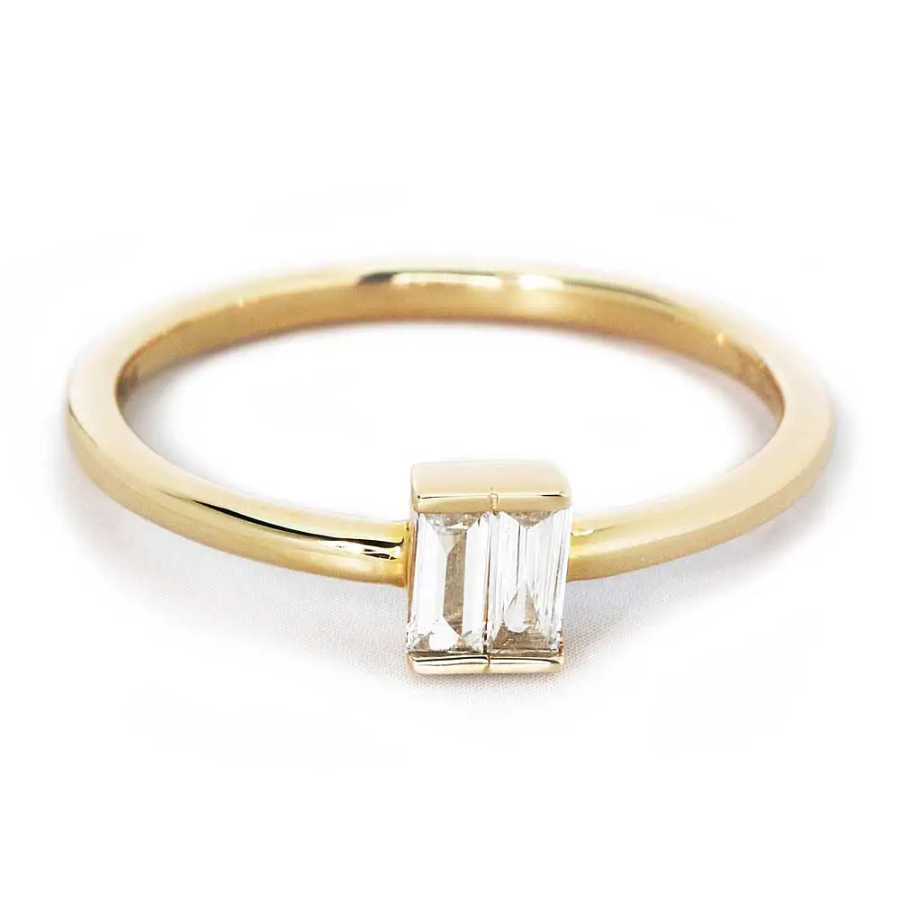 Heather Ring in 14K Gold - LeCaine Gems
