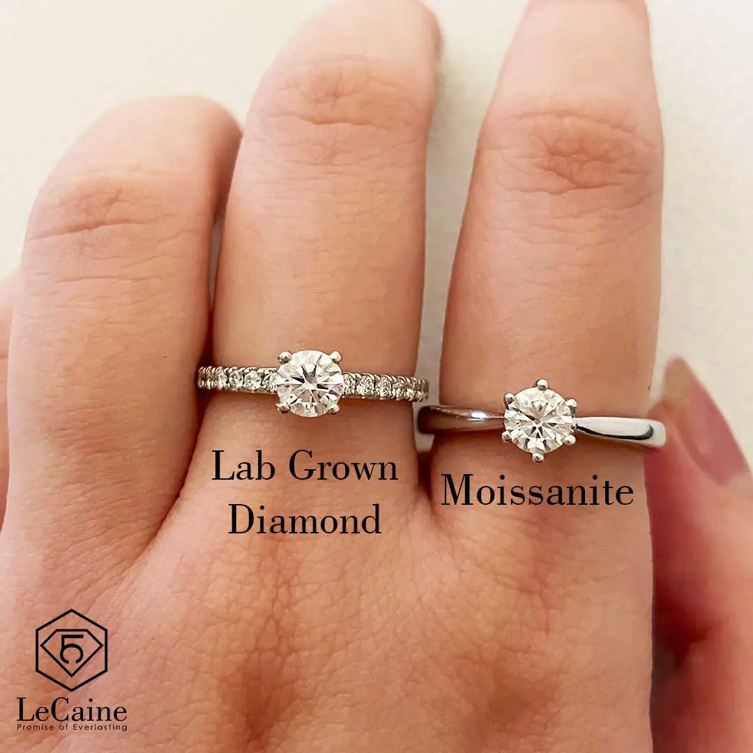 lBG vs Moissanite RIng