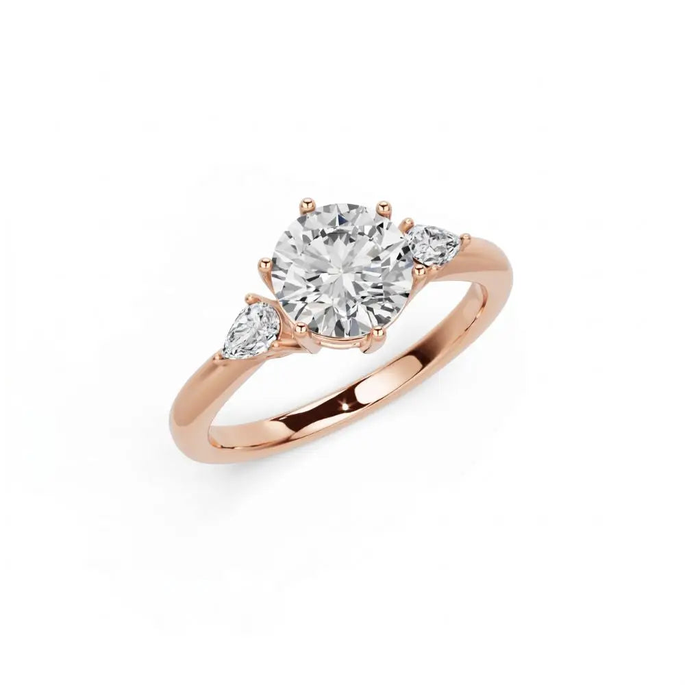 Lab Grown Diamond Charlize Trilogy Ring