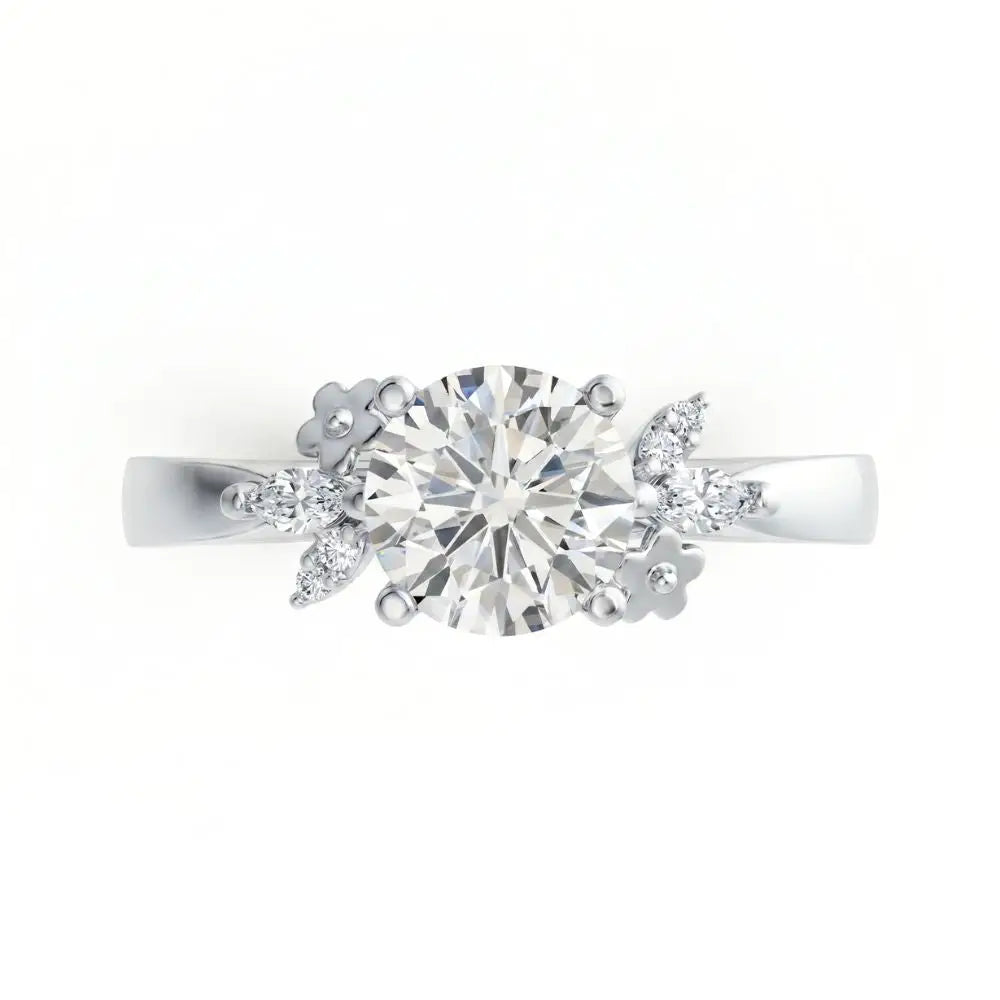 Lab Grown Diamond Rae Ring - LeCaine Gems
