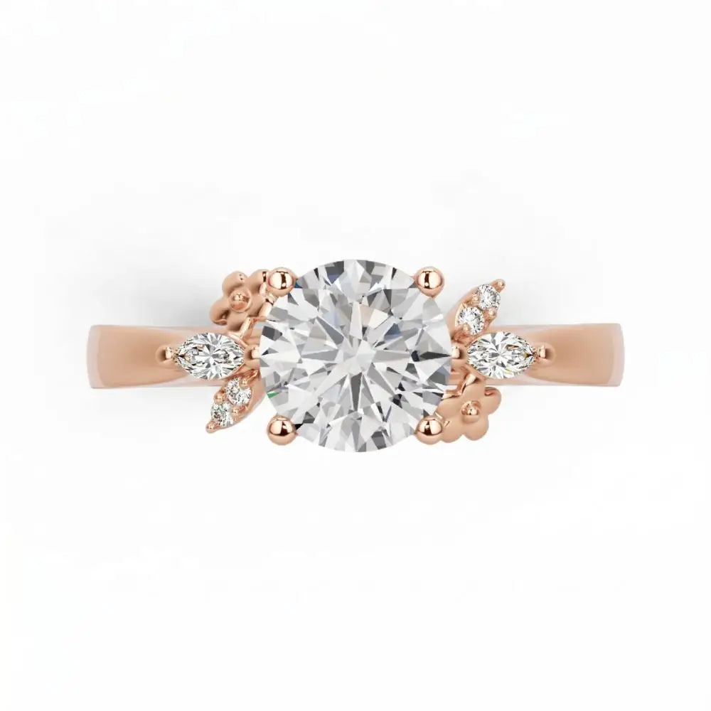Lab Grown Diamond Rae Ring - LeCaine Gems