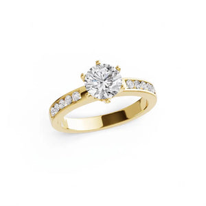 Lab Grown Diamond Rowan Ring - LeCaine Gems