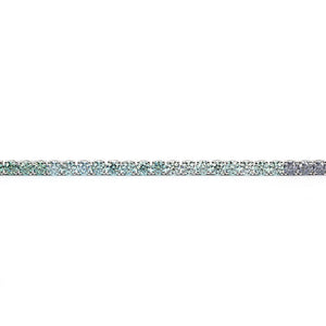 Leanne Gradient Coloured Moissanite Tennis Bracelet in 18K Gold - LeCaine Gems