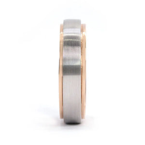Maeve Wedding Rings in 18K Gold - LeCaine Gems