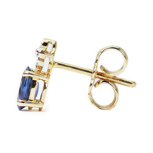 Marisela Natural Blue Sapphire Earrings - LeCaine Gems