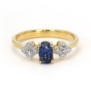 Marisela Natural Blue Sapphire Ring - LeCaine Gems