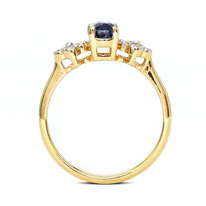 Marisela Natural Blue Sapphire Ring - LeCaine Gems