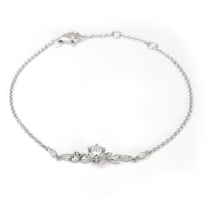 The Chloe Collection Moissanite and Lab Grown Diamond Bracelet in 18K Gold - LeCaine Gems