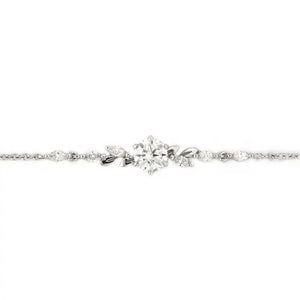 The Chloe Collection Moissanite and Lab Grown Diamond Bracelet in 18K Gold - LeCaine Gems