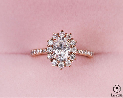 moissanite ring