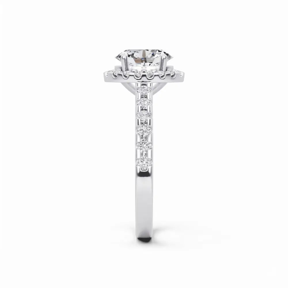 Oval Lab Grown Diamond Mera Ring - LeCaine Gems