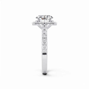 Oval Lab Grown Diamond Mera Ring - LeCaine Gems