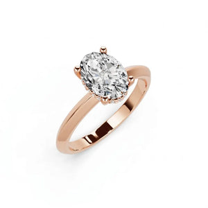 Oval Lab Grown Diamond Olga Ring