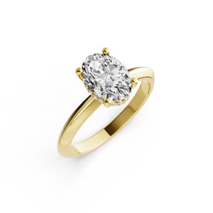 Oval Lab Grown Diamond Olga Ring