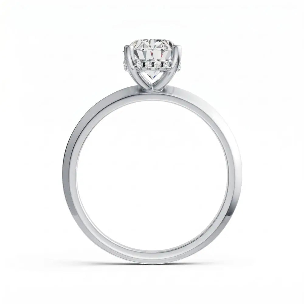 Oval Lab Grown Diamond Olga Ring