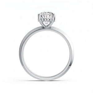 Oval Lab Grown Diamond Olga Ring
