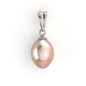 Pink Freshwater Pearl Pendant - Charms & Pendants