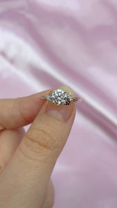 Lab Grown Diamond Rae Ring in 18K Gold - LeCaine Gems