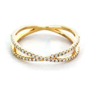 Ready Made | Lydia Ring in 14K Yellow Gold - LeCaine Gems